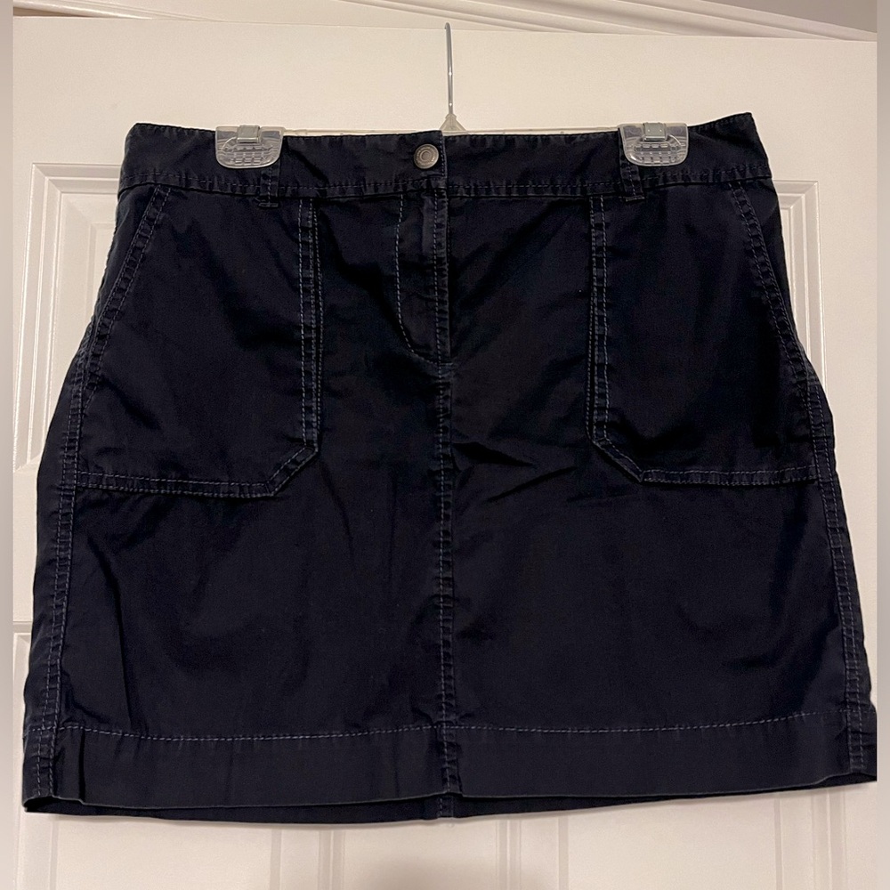 Loft skirt, navy, size 10